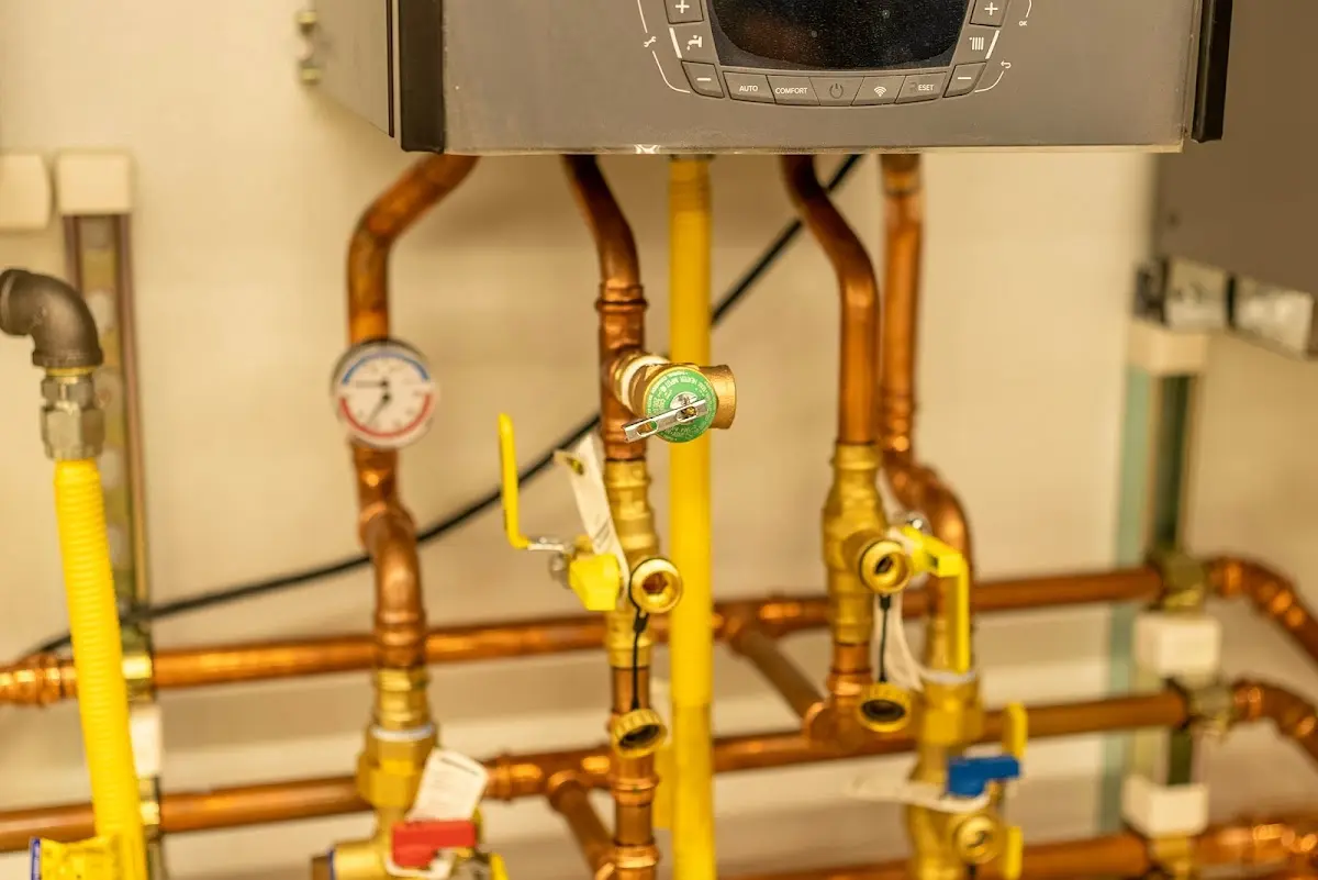 Licensed technician providing Water Heater Installation for a homeowner in Pownal